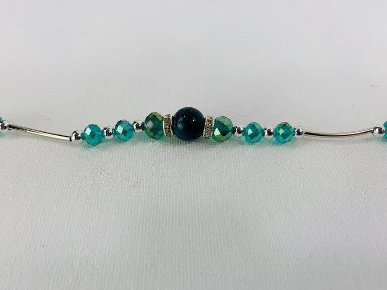 Single Strand Glass Beaded Bracelet