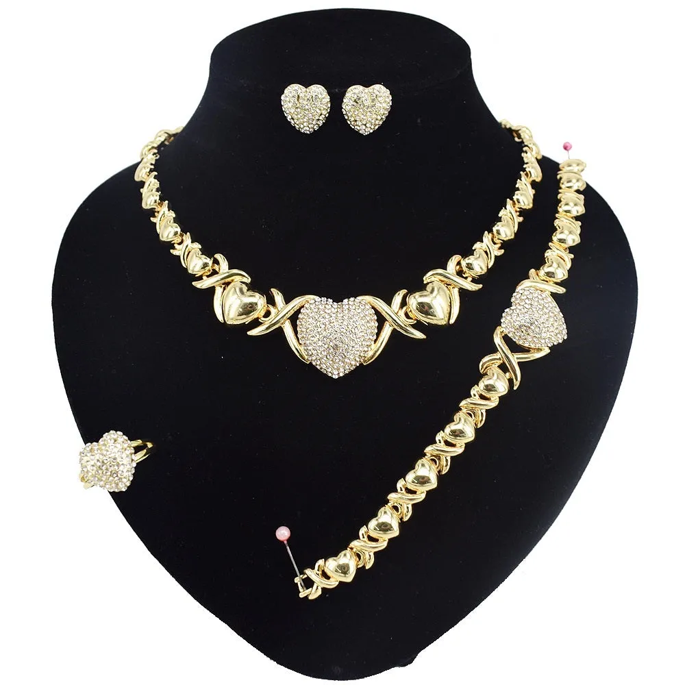 XO I Love You Kids Necklace Set